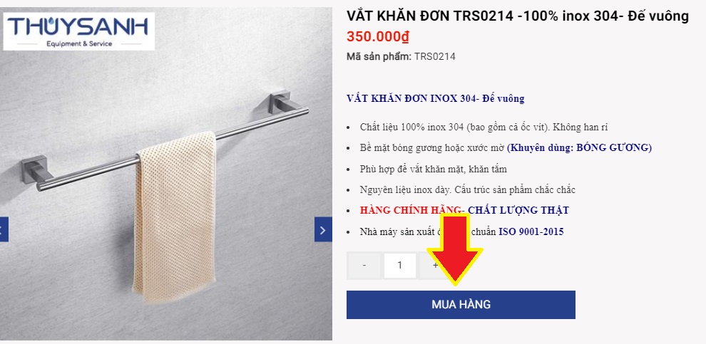 Hướng dẫn mua hàng trực tuyến