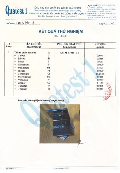 Chứng chỉ phụ kiện kẹp kính - 2